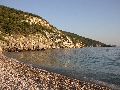 Tramonto sulla spiaggia di Luka a Lubenice. - Clicca per ingrandire la foto...