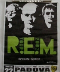 La locandina del Tour 2003 dei R.E.M. - Clicca per ingrandire la foto...